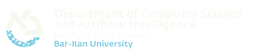 Department of Computer Science and Artificial Intelligence, Bar-Ilan University